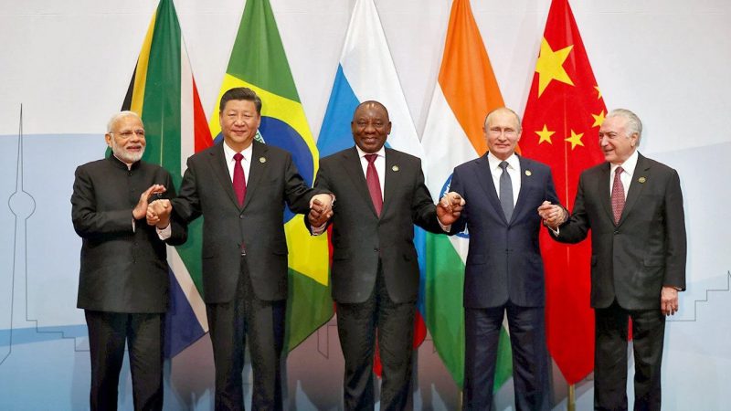 brics alliance leaders flags currency