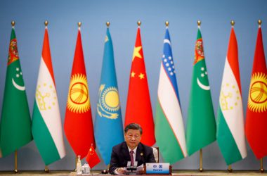 china xi jinping president brics countries flags