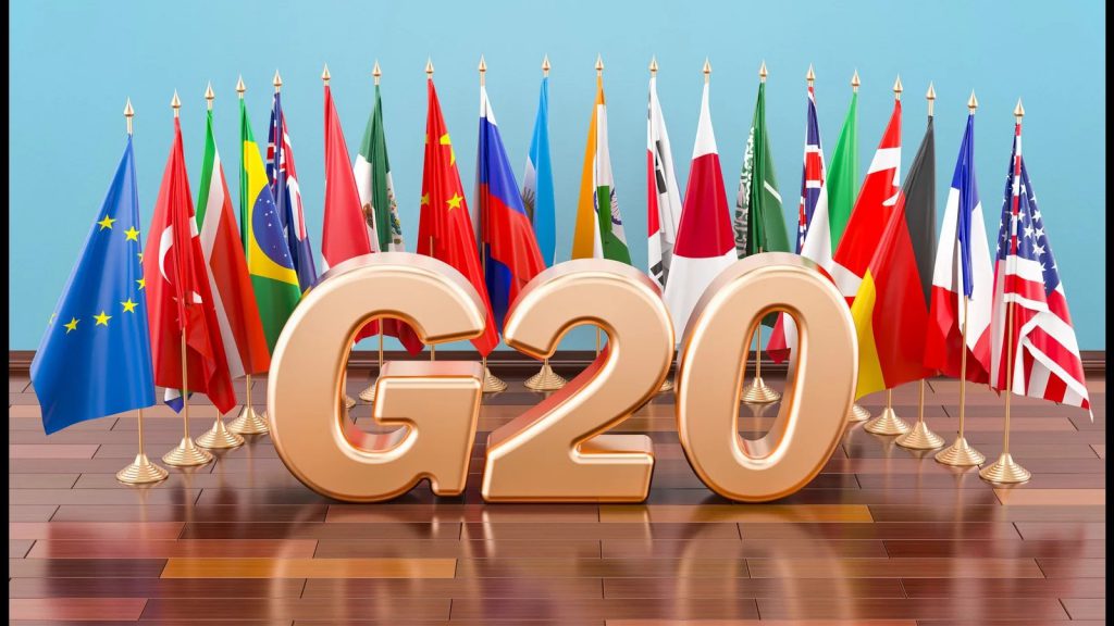 پرچم کشورهای اجلاس G20