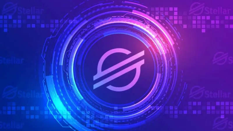 XLM Logo Purple Background