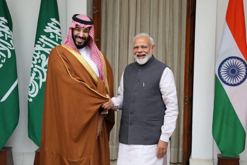 هند عربستان سعودی mbs narendra modi brics