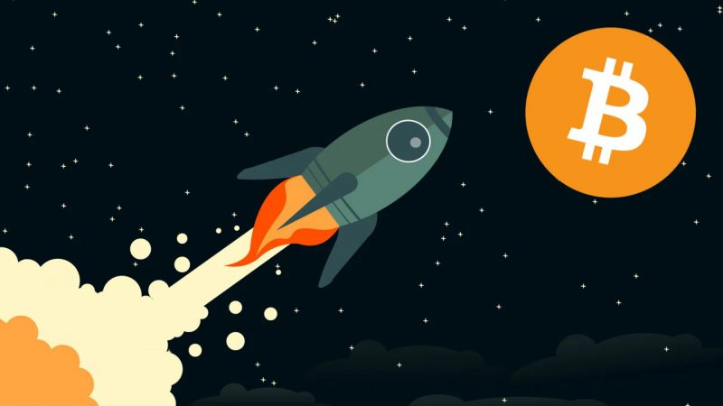 bitcoin btc bull run moon rocket