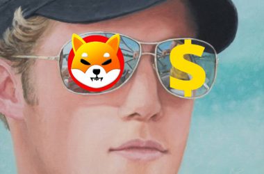 Shiba Inu SHIB Dollar Rich Sunglasses Millionaire