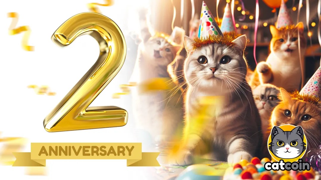 Catcoin Celebrates 2 Years of Meows
