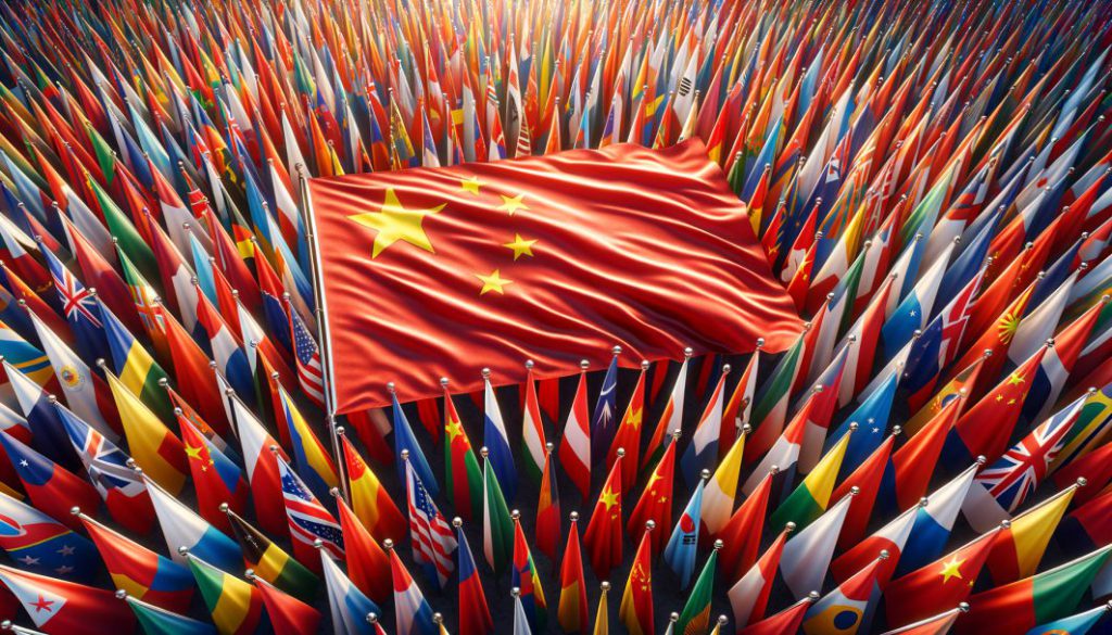 china flags