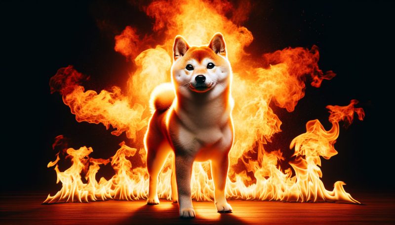 Shiba Inu Army Keeps Burning Despite Price Dip, 374M SHIB Destroyed