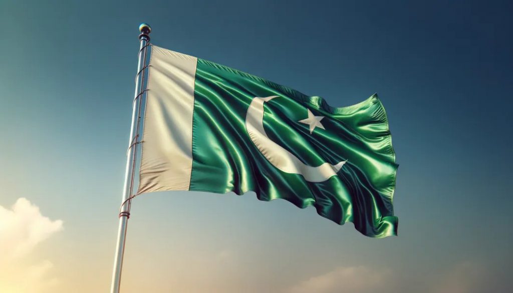 بریکس میله پرچم پاکستان