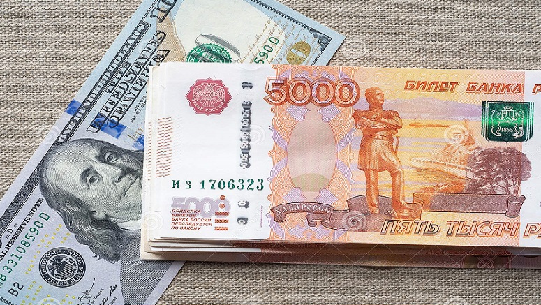 russian ruble us dollar bill currency exchange brics