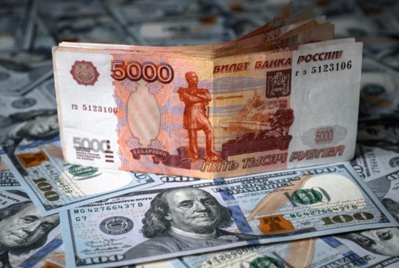 russian ruble us dollar currency exchange usd bills brics