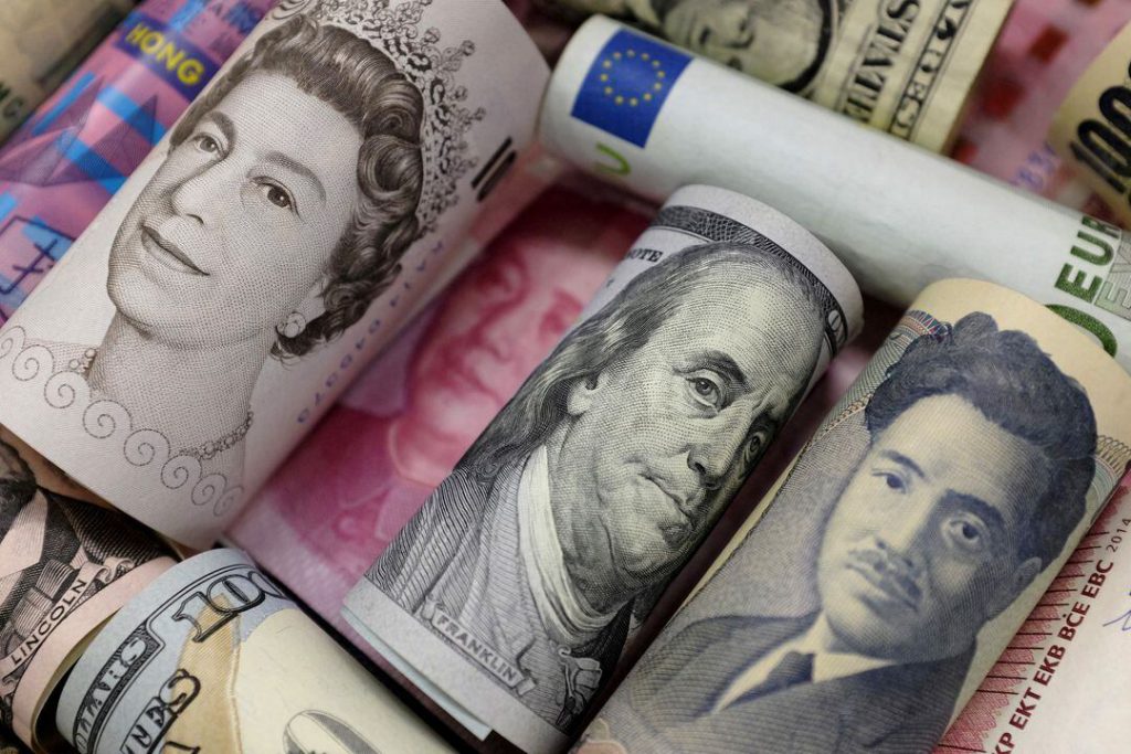 us dollar British pound and chinese euro