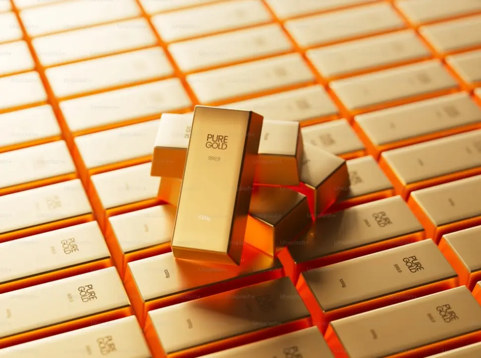 Gold Prices Bars Fed