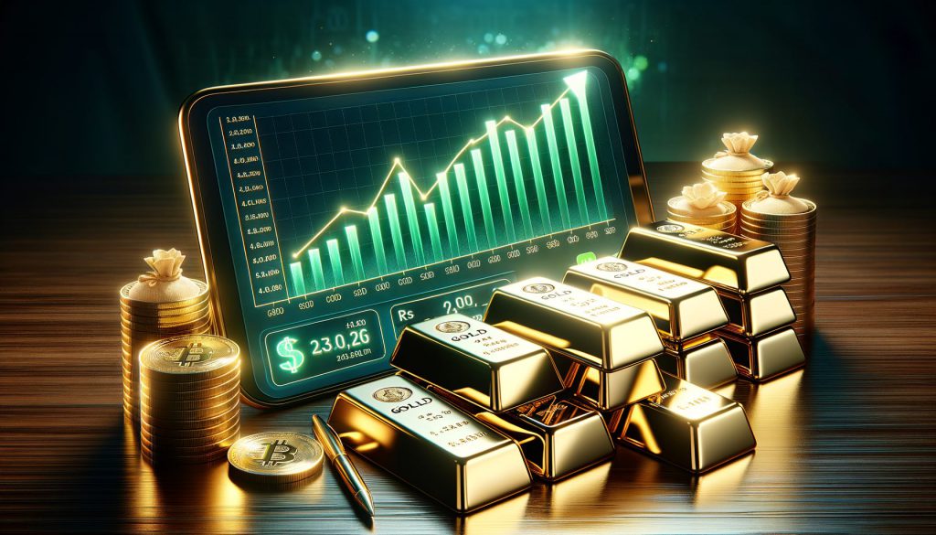 قیمت طلا در سال 2024 به 2100 دلار پیش بینی می شود.  در اینجا چرا