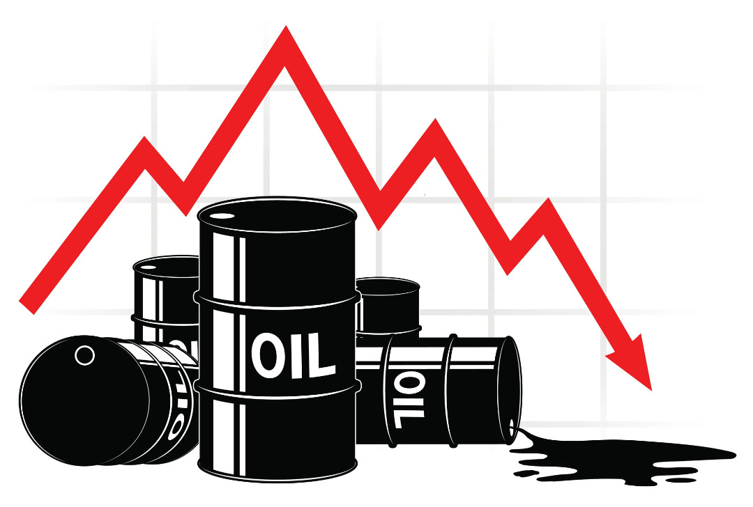 کاهش 1 درصدی قیمت نفت در اقتصاد چین و دلار قوی