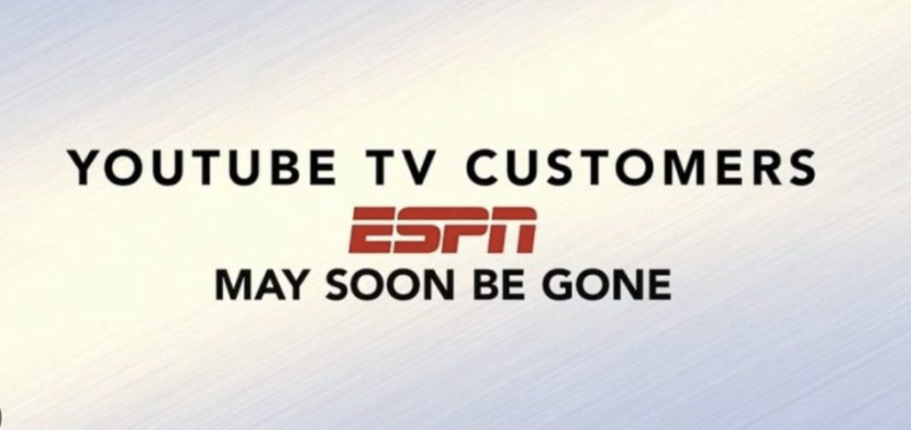 Does YouTube TV have ESPN?