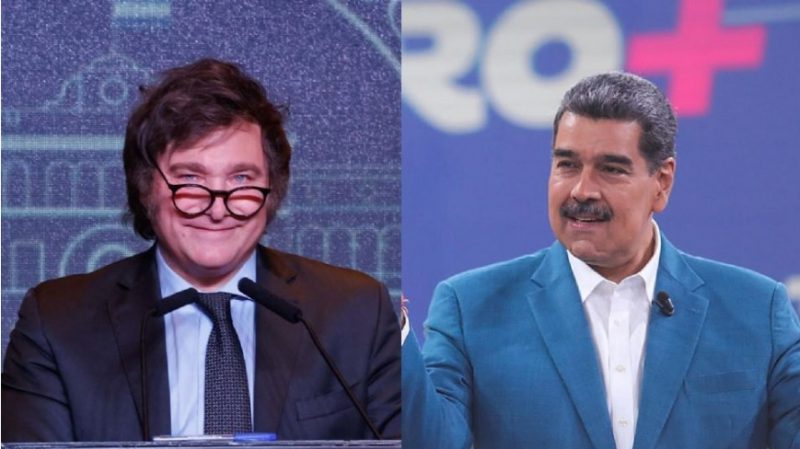 javier milei argentina venezuela president nicolas maduro