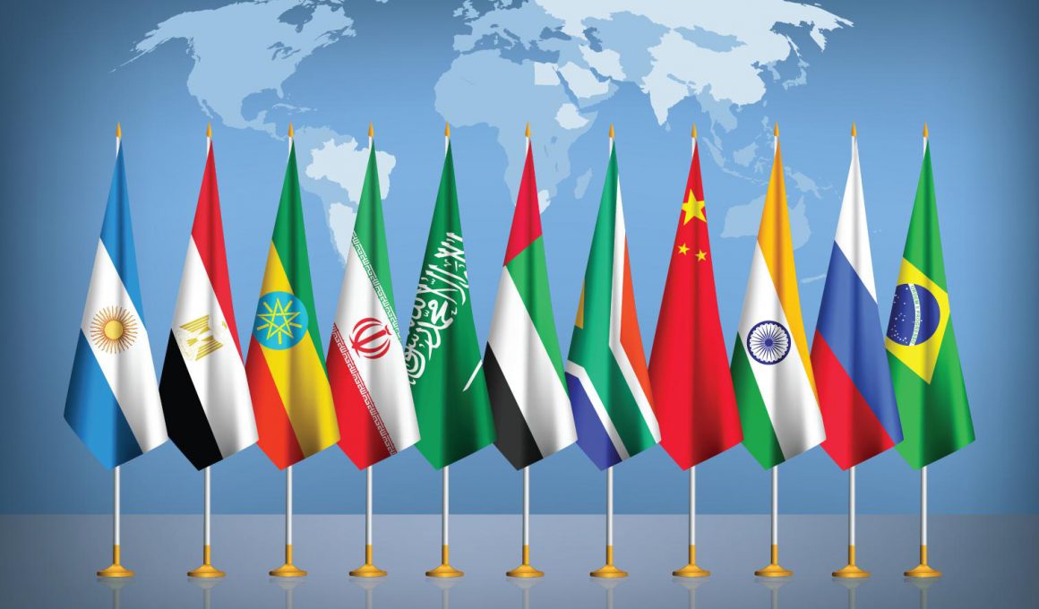 BRICS flags countries