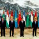 china asian leaders brics countries flags