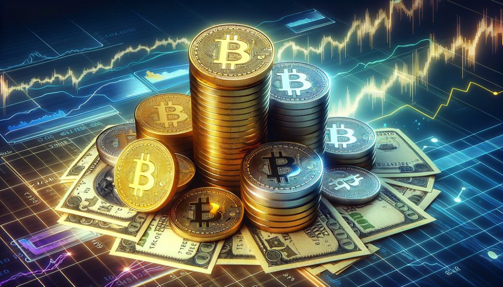 cryptocurrency bitcoin money dollars