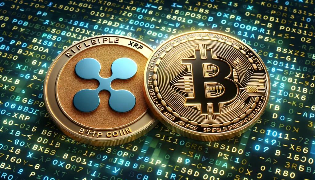Ripple XRP and Bitcoin