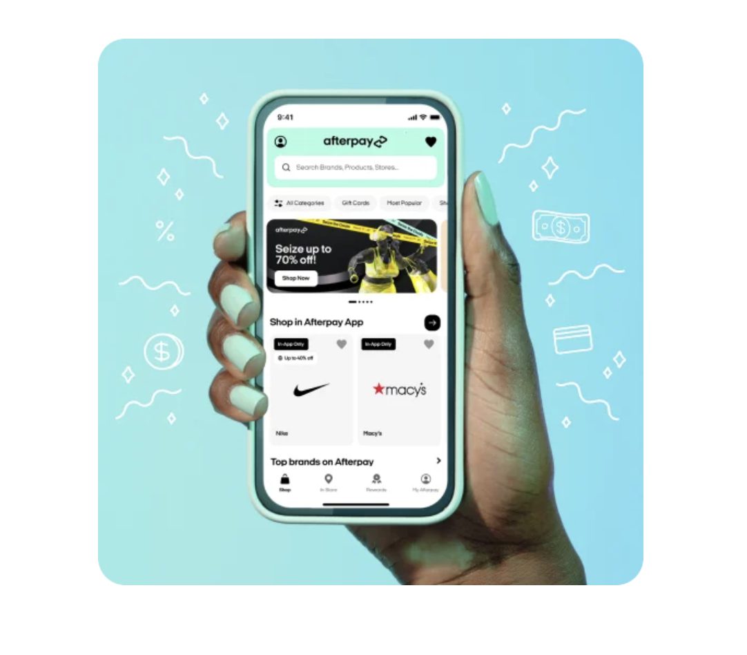 Does afterpay accept discover 