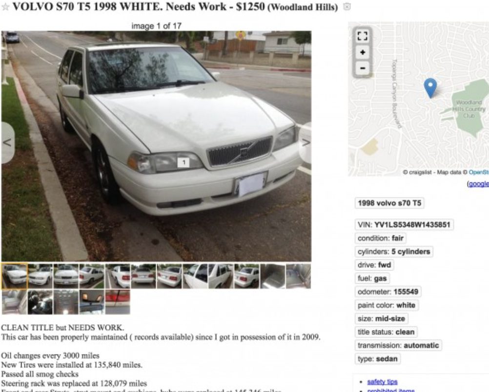How to Sell a Car on Craigslist?