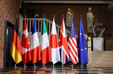 G7 countries flags swift cbdc