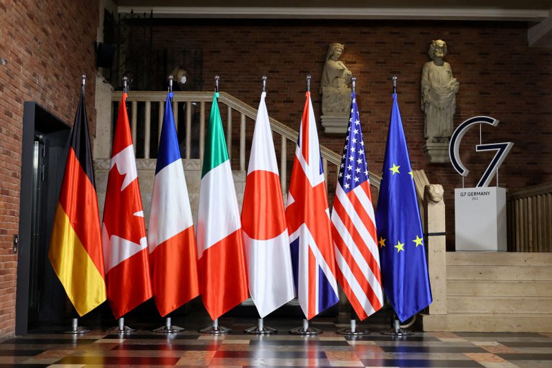 G7 countries flags swift cbdc