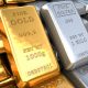 gold and silver bars commodity market investment