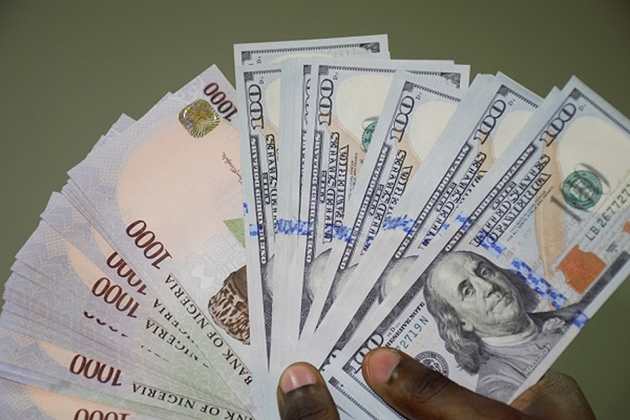 دلار آمریکا، ارز نایرا نیجریه