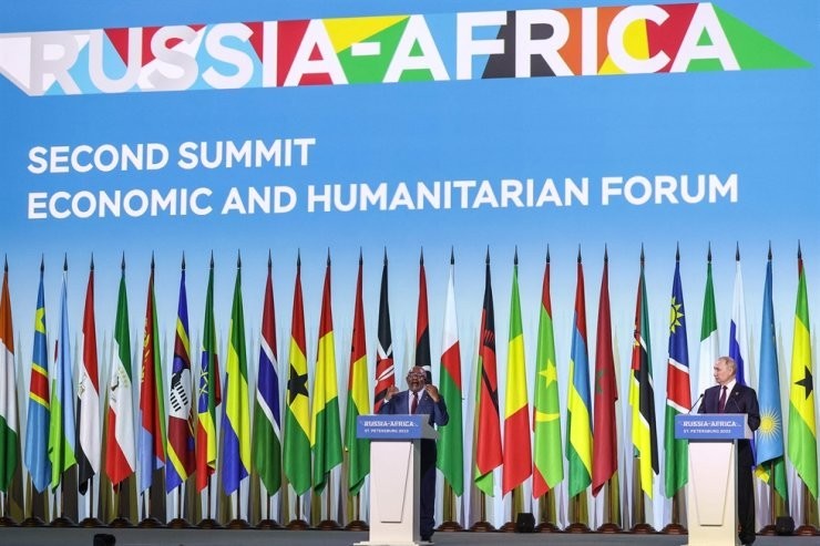 ولادیمیر پوتین اجلاس آفریقا روسیه