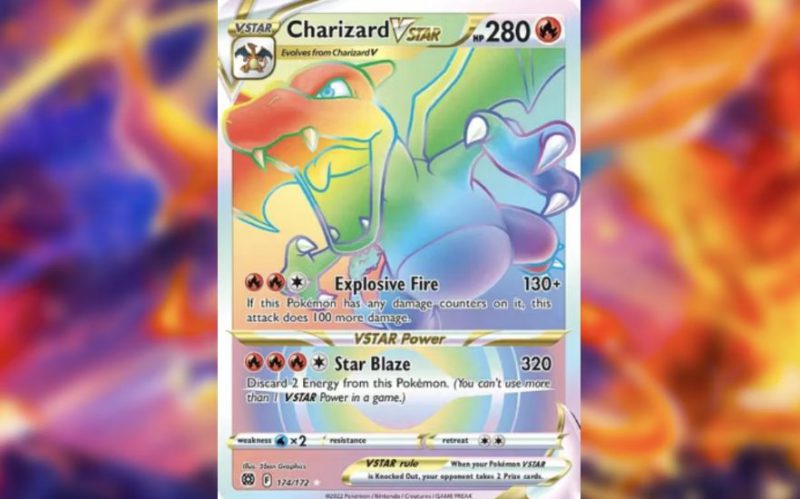 How Much is a Rainbow Charizard Worth?