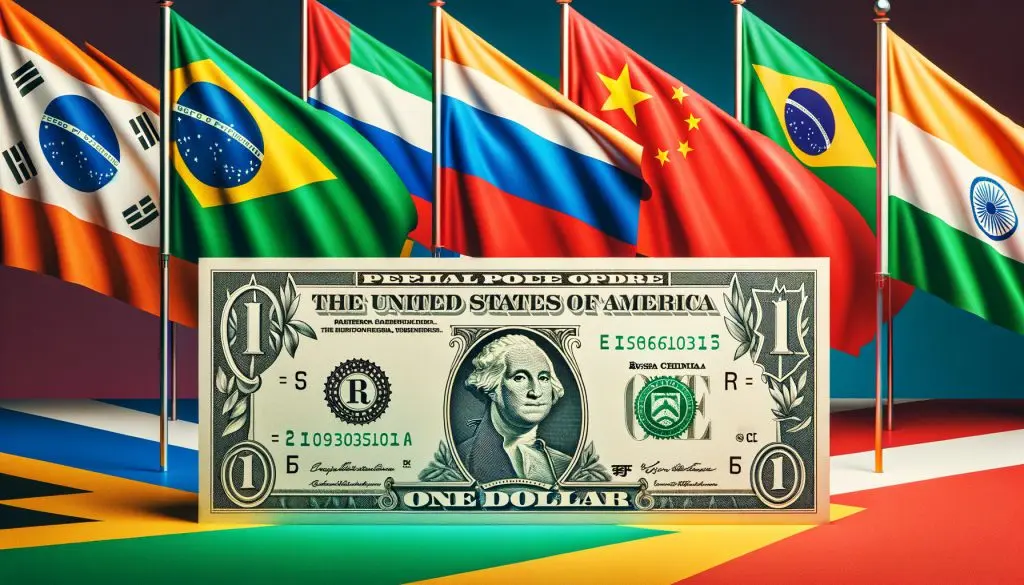 BRICS US Dollar De-Dollarization