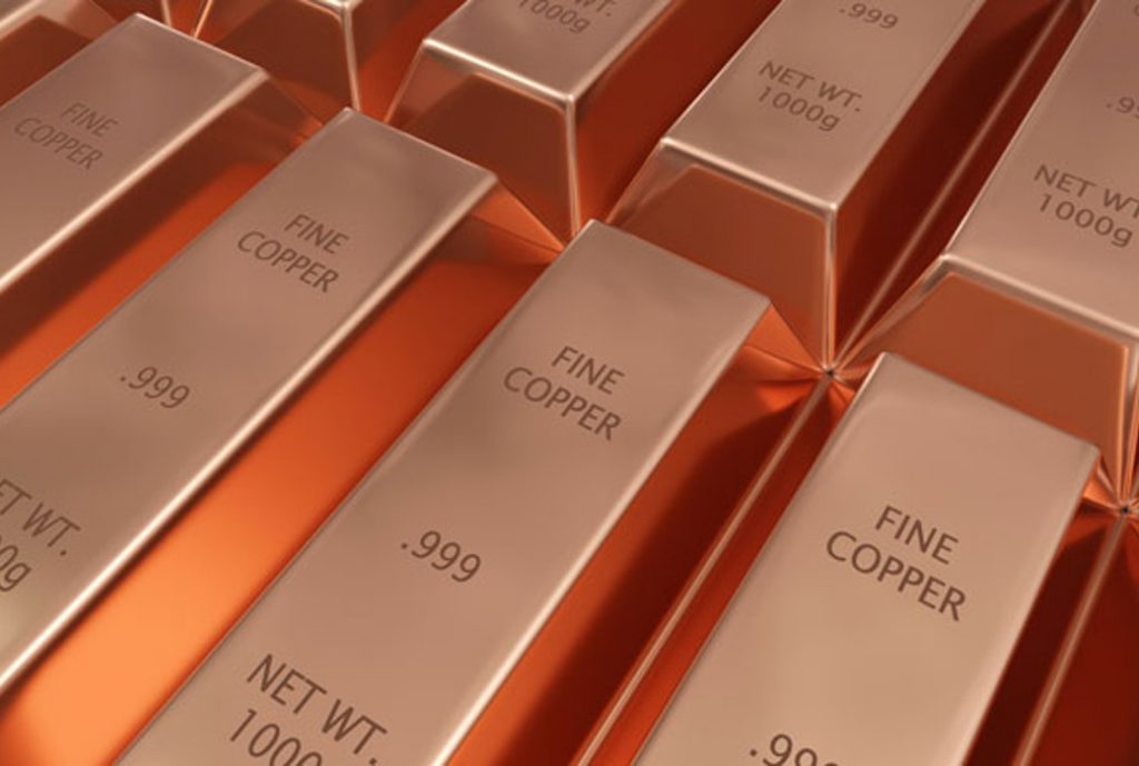 commodity market for copper bars