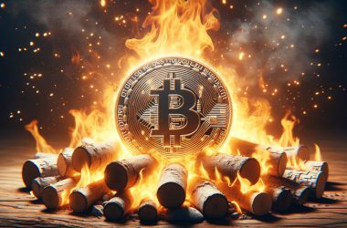 Bitcoin emerging from fire