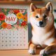 Dogecoin next to may calender