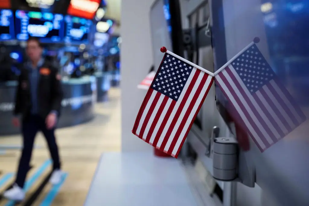 us flag stock market
