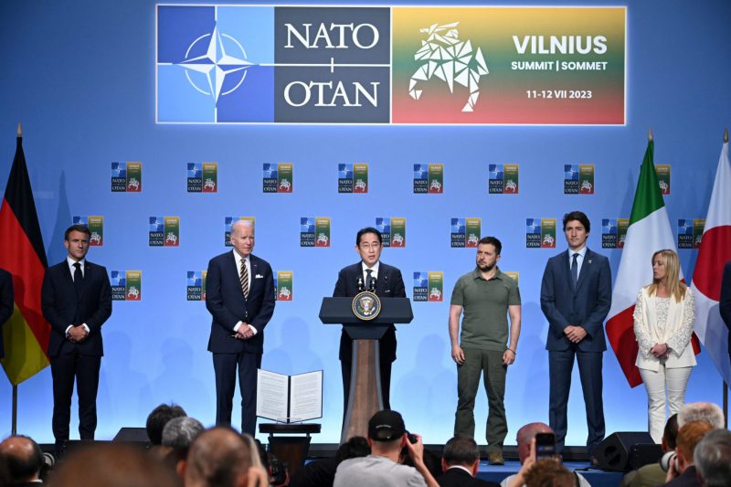 nato leaders flags summit asian otan countries