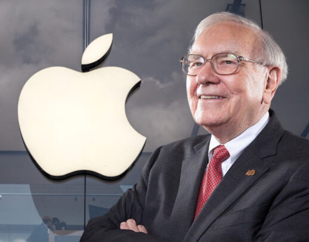 warren buffett apple stocks aapl shares