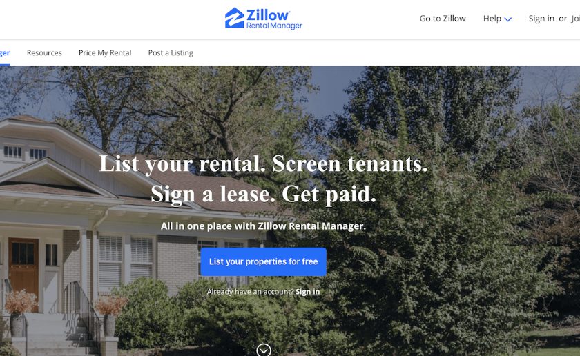 هزینه Zillow برای لیست اجاره چقدر است؟