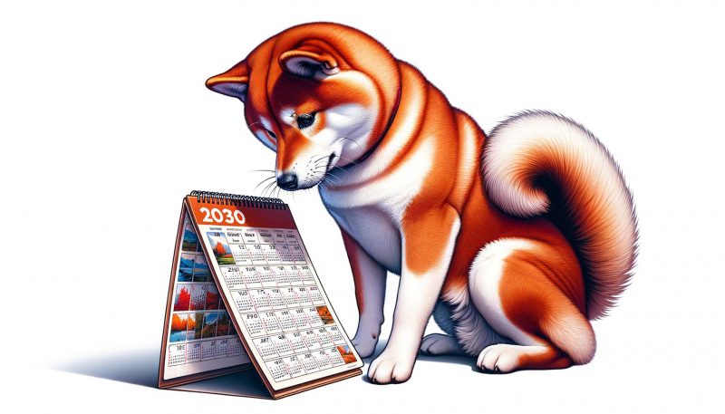 Shib watching calendar 2030