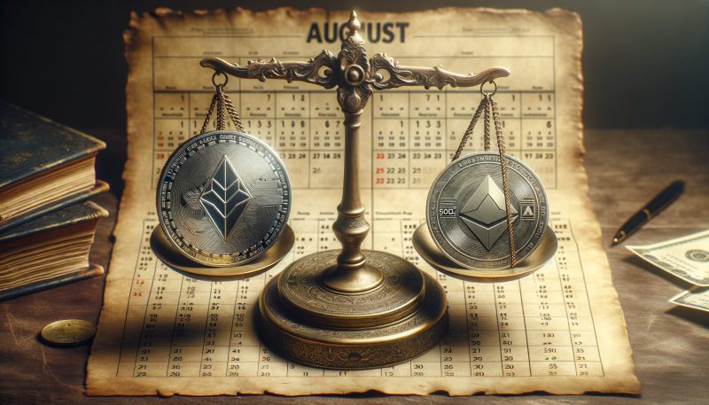 Ripple and Cardano on a scale August 2024 Price Prediction