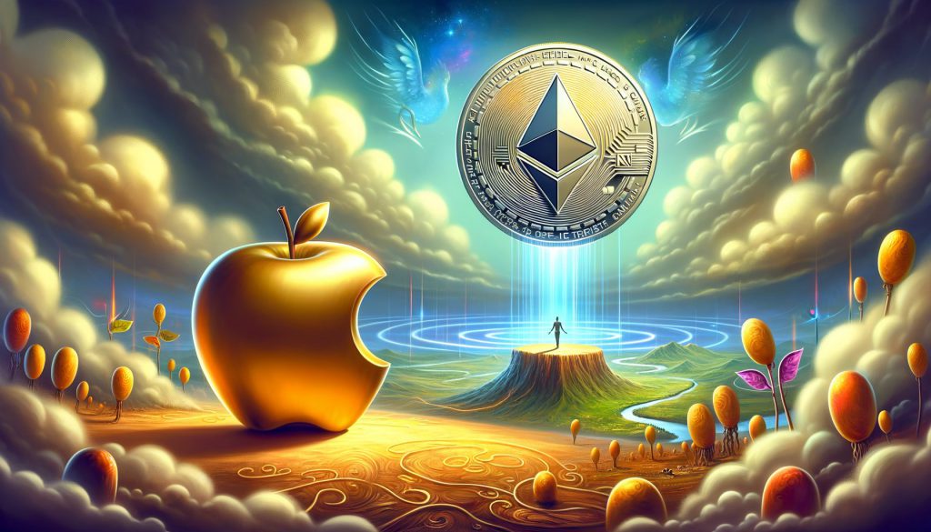 Ethereum ETH Apple NFC Circle USDC