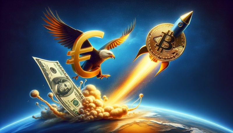 Bitcoin & Euro dethroning US dollar