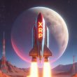 xrp ripple space rocket moon