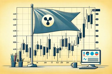 XRP bull flag formation