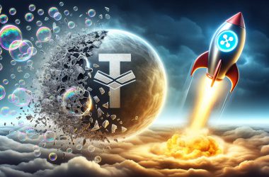 XRP skyrocketting Tether bubble bursts