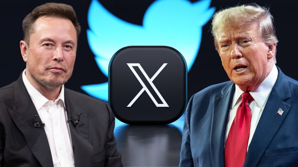 Elon Musk X Donald Trump interview DDOS attack 