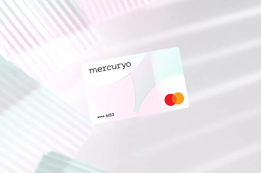 Mercuryo Euro crypto debit card