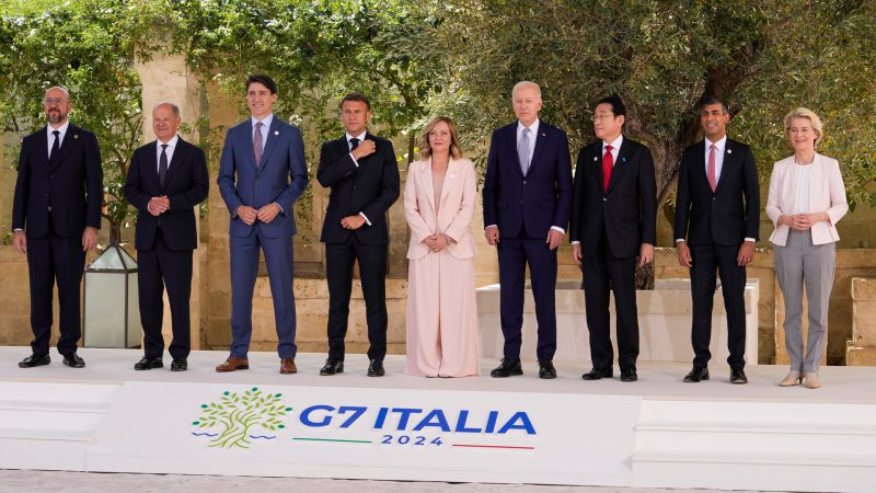 G7 summit leaders