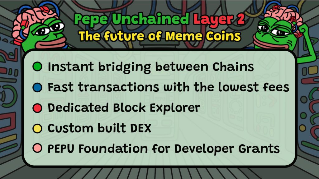 Pepe Unchained perks